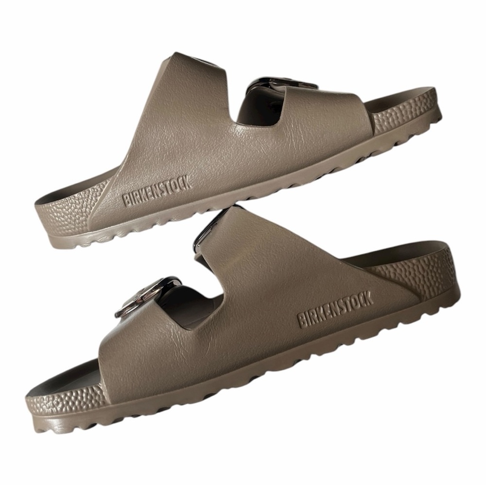 Birkenstock Arizona Big Buckle Slide Sandal- Grey Taupe- Size 6 - Picture 6 of 10
